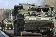 Mỹ tăng cường sự hiện diện quân sự ở châu Âu. (Nguồn: cnn)