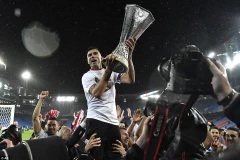 Sevilla đăng quang Europa League. (Nguồn: AP)