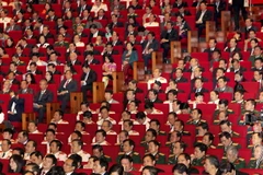 Các đại biểu tham dự phiên họp. (Ảnh: TTXVN)