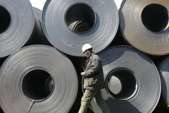 Thép cuộn của Trung Quốc. (Nguồn: Getty Images)