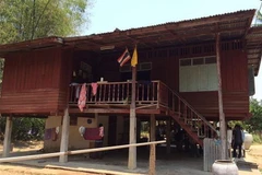 Ngôi nhà nơi xảy ra án mạng. (Nguồn: bangkokpost)