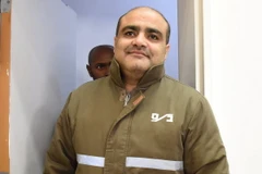 Ông Mohammed el-Halabi bị cáo buộc chuyển tiền cho Hamas. (Nguồn: Reuters)