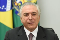 Tổng thống lâm thời Brazil Michel Temer. (Ảnh: AFP/TTXVN)