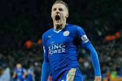 Vardy của Leicester xuất sắc nhất Premier League. (Nguồn: Getty Images)