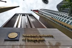 Cơ quan quản lý tiền tệ Singapore. (Nguồn: AFP)