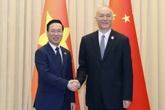 Chủ tịch nước Võ Văn Thưởng hội kiến Bí thư Ban Bí thư ĐCS Trung Quốc