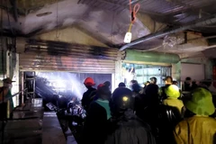 Quảng Bình: Hỏa hoạn xảy ra tại chợ Ba Đồn, 3 quầy hàng cháy rụi