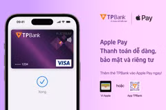 TPBank liên kết Apple Pay thêm tiện ích thanh toán dễ dàng, bảo mật
