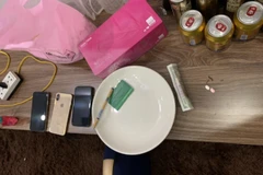 TP.HCM: Bắt khẩn cấp 2 thanh niên thuê nhà kinh doanh điểm "bay lắc"