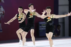 SEA Games 32: Aerobic Việt Nam hoàn tất "hat-trick" huy chương Vàng 