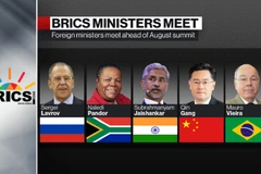 Nhóm BRICS họp hội nghị ngoại trưởng lần đầu tiên trong 4 năm