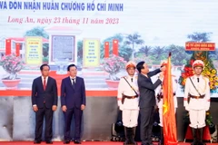 Chủ tịch nước Võ Văn Thưởng dự Lễ kỷ niệm 60 năm chiến thắng trận Hiệp Hòa
