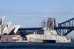 Mỹ lần đầu tiên tổ chức phiên chế tàu chiến hải quân ở nước ngoài