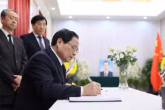 Lãnh đạo Đảng, Nhà nước chia buồn nguyên Thủ tướng Trung Quốc từ trần