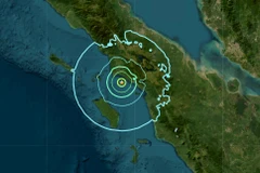 Động đất độ lớn 6 làm rung chuyển đảo Sulawesi của Indonesia