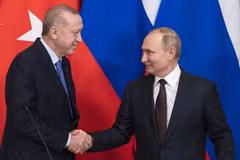 Kremlin thông báo thời điểm hai Tổng thống Putin và Erdogan hội đàm