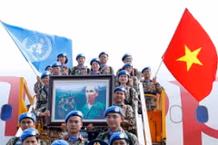 Đến nay, Việt Nam đã cử 789 lượt cán bộ, nhân viên tham gia hoạt động gìn giữ hòa bình Liên hợp quốc. (Ảnh minh họa: TTXVN)