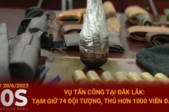 Vụ tấn công tại Đắk Lắk: Tạm giữ 74 đối tượng, thu giữ nhiều vũ khí
