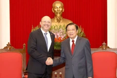 Trưởng ban Nội chính Trung ương Phan Đình Trạc tiếp Đại sứ Thụy Sĩ