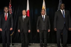 Nhật, Mỹ, Australia, Philippines cam kết tăng cường hợp tác quốc phòng