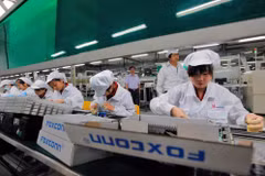 Foxconn giữ vững triển vọng khả quan cho doanh thu cuối năm