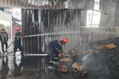 Quảng Ninh: Kịp thời dập tắt đám cháy tại Cụm công nghiệp Cẩm Thịnh