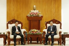 Lãnh đạo Lào đánh giá cao hợp tác của các địa phương với tỉnh Nghệ An