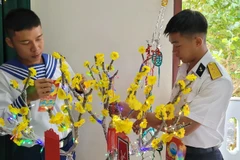 Không khí đón Tết ấm áp của những người con đất Việt ở Trường Sa