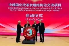 Việt Nam, Trung Quốc thúc đẩy hợp tác phát triển doanh nghiệp nhà nước