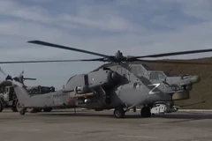 Rơi trực thăng quân sự của Nga tại Crimea, 2 phi công thiệt mạng