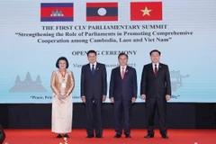 Khai mạc Hội nghị cấp cao Quốc hội ba nước Campuchia-Lào-Việt Nam lần thứ nhất