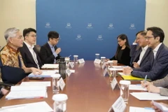 Tham khảo chính trị Việt Nam-Singapore lần thứ 16. (Ảnh: TTXVN phát)