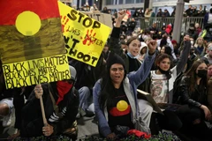 Người dân biểu tình tại thành phố Sydney. (Nguồn: Reuters)