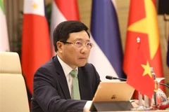 Phó Thủ tướng, Bộ trưởng Bộ Ngoại giao Phạm Bình Minh. (Ảnh: Văn Điệp/TTXVN)