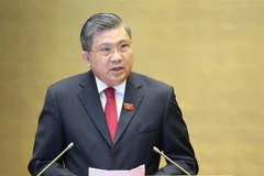 Chủ nhiệm Ủy ban Đối ngoại của Quốc hội Nguyễn Văn Giàu. (Ảnh: Dương Giang/TTXVN)