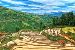 Mùa nước đổ Y Tý: 'Nấc thang lên thiên đường' giữa lưng chừng trời