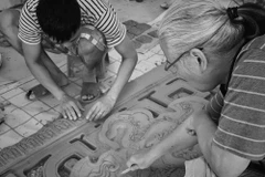 [Photo] Nghệ nhân khôi phục dòng gốm cổ xưa nhất Việt Nam 