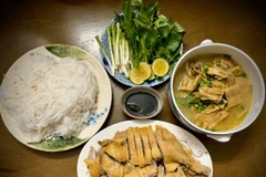[Photo] Bún ngan: Cuối tuần đổi vị với món ngon 'con thích bố vui'