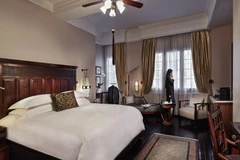 Khách sạn Sofitel Legend Metropole Hanoi công suất sử dụng phòng thời điểm này chỉ đạt 25%. (Nguồn ảnh: Metropole)