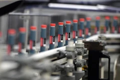 Bút tiêm insulin được sản xuất tại Công ty dược của Mỹ ở Fegersheim, miền đông Pháp. (Ảnh: AFP/TTXVN)