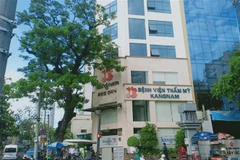 Bệnh viện thẩm mỹ Kangnam. (Ảnh: Đinh Hằng/TTXVN)