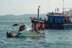 Cứu hộ ngư dân gặp nạn. Ảnh minh họa. (Ảnh: Hoài Nam/TTXVN phát)