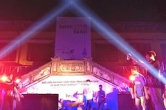 Sôi động đêm văn hóa "Berlin trong lòng Hà Nội. (Ảnh: Quỳnh Trang/Vietnam+)