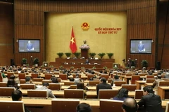 Toàn cảnh phiên họp. (Ảnh: Văn Điệp/TTXVN)