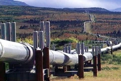 Đường ống dẫn dầu Keystone XL giữa Canada và Mỹ. (Nguồn: New York Times/TTXVN)