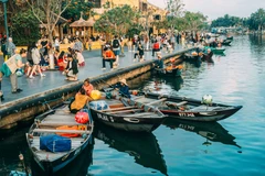 Hội An là điểm đến ưa thích của du khách nội địa. (Ảnh: CTV/Vietnam+)