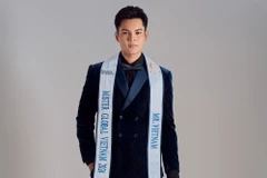 Gương mặt đại diện Việt Nam so tài tại cuộc thi Nam Vương Toàn cầu 2024. (Ảnh: CTV/Vietnam+)