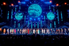 Các trang phục dân tộc chiến thắng cuộc thi sẽ được trình diễn trong đêm Chung kết Mister Vietnam 2024. (Ảnh: BTC)