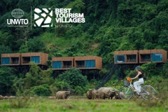 Năm 2023, tỉnh Quảng Bình có làng Tân Hóa nhận danh hiệu “Làng Du lịch tốt nhất.” (Ảnh: Tổ chức Du lịch Liên hợp quốc)