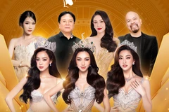 Dàn giám khảo cuộc thi Hoa hậu Quốc gia Việt Nam mùa đầu tiên. (Ảnh: BTC)
